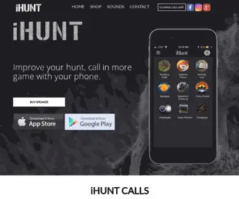 Ihuntcalls.com(IHunt Callshunting calls) Screenshot