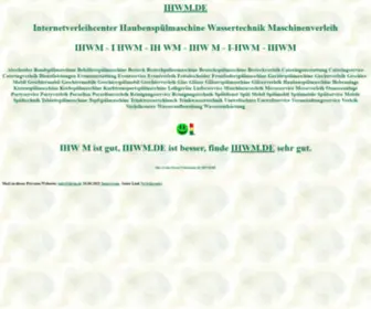 IHWM.de(Spülmobil) Screenshot