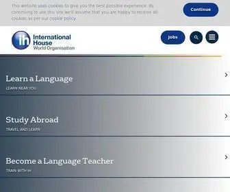 Ihworld.com(International House World Organisation) Screenshot