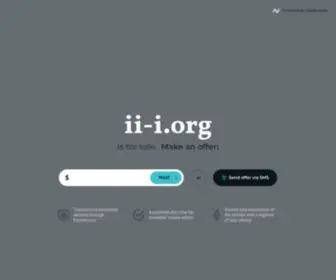 II-I.org(Home) Screenshot