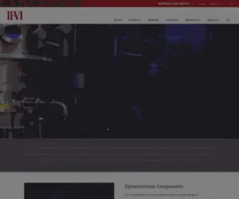 II-VI.com(Coherent Corp) Screenshot