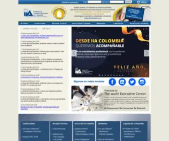 IIacolombia.com(El Instituto de Auditores Internos (IIA)) Screenshot