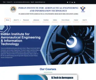 IIaeit.org(Indian Institute for Aeronautical Engineering & Information Technology) Screenshot