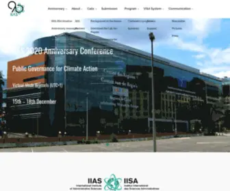 IIas-Conference2020.org(Iias 2020 Conference) Screenshot