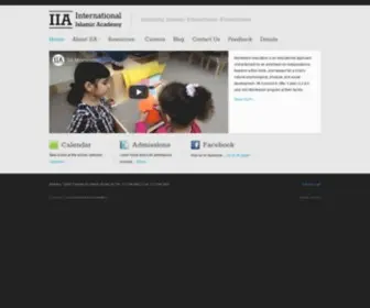 IIaschool.org(IIA International Islamic Academy) Screenshot