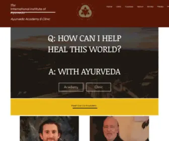IIayurveda.com(IIA) Screenshot