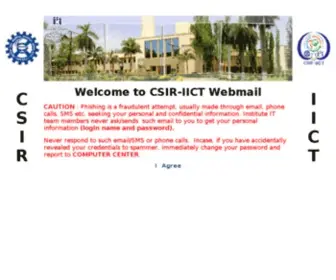 IICT.res.in(CSIR-Indian Institute of Chemical Technology) Screenshot