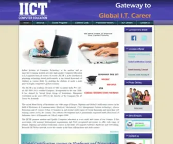 IIcteducation.com(IICT Computer Education) Screenshot