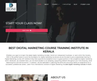 IIdmGroup.com(Digital Marketing Courses) Screenshot