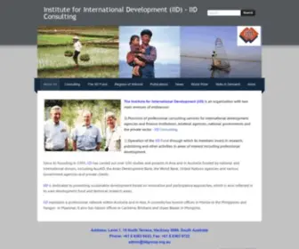 IID.org(Institute for International Development (IID)) Screenshot