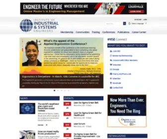 IIenet2.org(Institute of Industrial and Systems Engineers) Screenshot