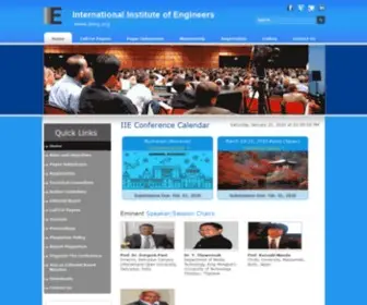 IIeng.org(International Institute of Engineers) Screenshot