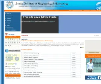 IIetjind.com(Indus Institute of Engineering & Technology) Screenshot