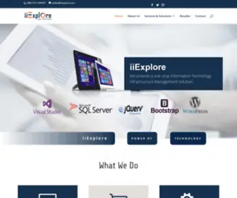 IIexplore.com(One-stop IT Management Solution) Screenshot