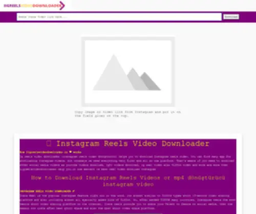 IIgreelsvideodownloader.in(Reels Insta Video Downloader) Screenshot