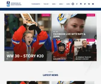 IIHF.com(IIHF) Screenshot