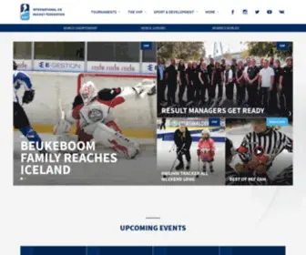 IIhfworlds.com(Home 2022 IIHF ICE HOCKEY WORLD CHAMPIONSHIP) Screenshot