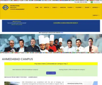 IIhmahmedabad.com(IIHM Ahmedabad campus) Screenshot