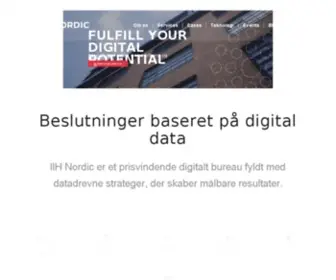 IIhnordic.dk(IIH Nordic) Screenshot