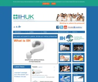 IIH.org.uk(The IIH UK website) Screenshot