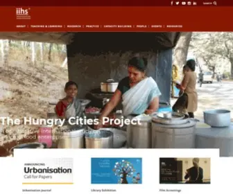 IIHS.co.in(The Indian Institute for Human Settlements) Screenshot