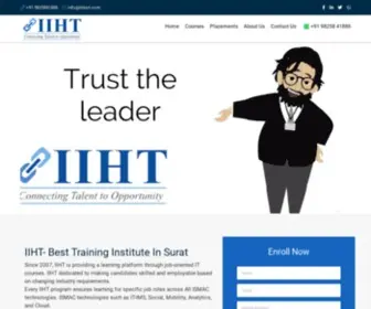 IIHTSRT.com(Best Training Institute in Surat) Screenshot