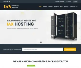 IIIax.com(For Web Design & Hosting) Screenshot