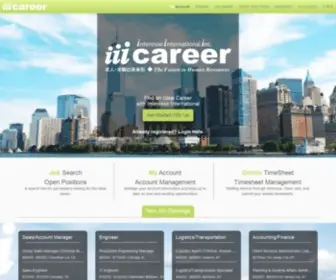 IIIcareer.com(Employment & Staffing Solutions) Screenshot