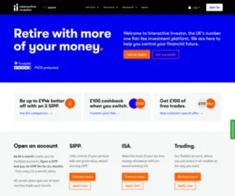 III.co.uk(Interactive investor) Screenshot