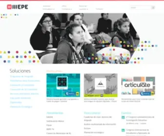 IIIepe.edu.mx(Instituto de Investigación) Screenshot