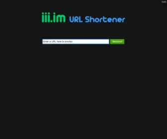 III.im(URL Shortener) Screenshot