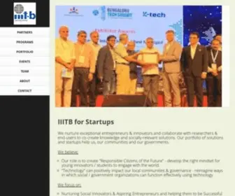 IIITB.org(IIITB Innovation Centre) Screenshot