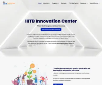 IIItbic.org(IIITB Innovation Centre) Screenshot