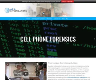 IIIweb.net(All In Investigations) Screenshot