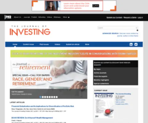 IIjoi.com(The Journal of Investing) Screenshot