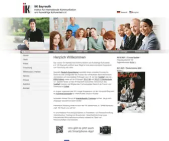 IIK-Bayreuth.de(IIK Bayreuth) Screenshot