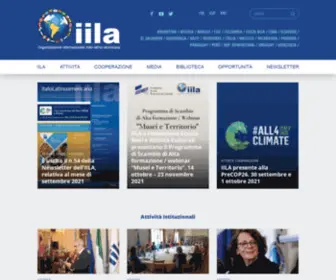 IIla.org(Organizzazione internazionale italo) Screenshot