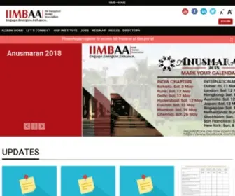 IImbaa.org(IIM Bangalore) Screenshot