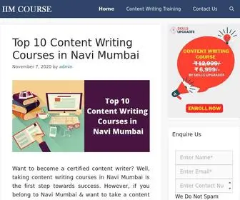 IImcourse.com(IIM Course) Screenshot