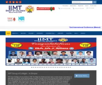 IImtindia.net(IIMT Group Of Colleges Greater Noida) Screenshot