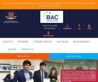 IImtstudies.edu.in(E-Learning Institute for Distance Education) Screenshot