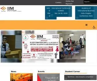 IIMV.ac.in(Indian Institute of Management Visakhapatnam) Screenshot