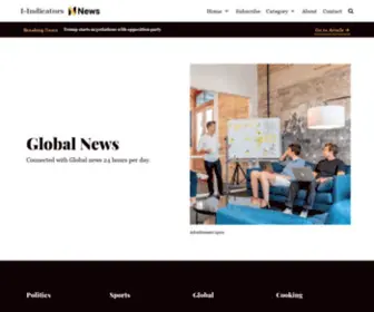 IIndicators.com(A Related Reality Laboratory) Screenshot