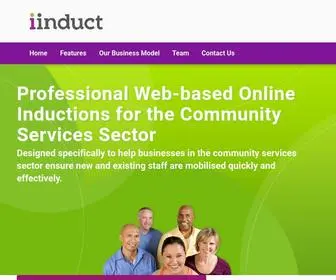 IInduct.com.au(Professional Online Learning & Compliance) Screenshot