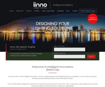 IInno-Lighting.com(IINNO Ltd) Screenshot