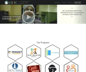 IIoc.com(Masjid/Islamic Center in Orange County) Screenshot