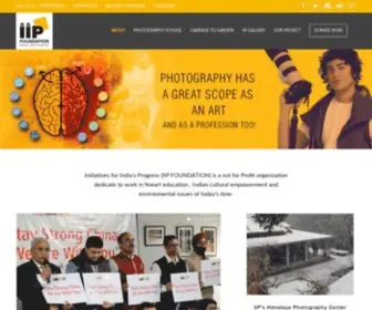 IIpfoundationindia.org(Initiative for India's Progress) Screenshot