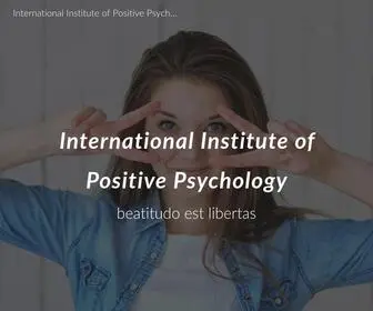 IIPP-EDU.org(International Institute of Positive Psychology) Screenshot