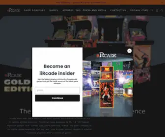 IIrcade.com(Bringing the arcade home) Screenshot