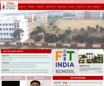 IIsasansol.org(India International School) Screenshot